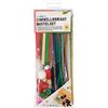 folia 93503 - Set di Artigianato in Filo di ciniglia Winter per Bambini e Adulti, Sacchetto richiudibile con Molti Utensili per Creare Piccole Figure in ciniglia