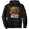 Star Wars Darth Vader Sunset Collage Felpa con Cappuccio