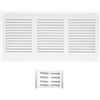 H&C VENT Ventilation Grille (White, 300 x 150 mm)