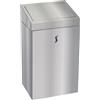 Ristosubito Gettacarte con coperchio push MDL in acciaio inox 201 satinato Modello BRINOX 110521