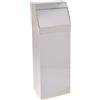 Ristosubito Gettacarte push MDL in acciaio inox 430 brillante da 50 LT Modello STORICO 790557