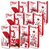 Jonami Sacchetto Regalo Vino - 12 Pezzi - Busta Regalo per Bottiglie in 4 Designs - Borse di Carta per Doni di Natale, Compleanno e Cene