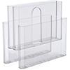 Kartell Magazine Rack Portariviste, Cristallo, 18.5 x 34.5 x 40 cm