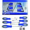 Hu-Firma Set 6 cacciaviti Hu-Firma taglio e croce