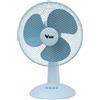 Ventilatore da tavolo 40cm 45W colore Celeste e Nero Joyteck 