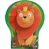 I-TOTAL ® - Divertente Puzzle per bambini con confezione sagomata | Adatto per bambini di anni 3+ | 49 Pezzi (JUNGLE)