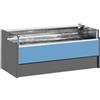 Ristoattrezzature Modello: 110560552751,Banco neutro self-service azzurro 150x109x92h cm