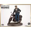 INFINITE STATUE Marlon Brando With Bike Ol d& Rare 1:6 Statua in Resina by INFINITE STATUE