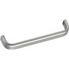 OBF-Online-Discount 08 8356 47 - Maniglia per cassetti Ansar, larghezza 200 mm, in alluminio anodizzato, colore argento, distanza tra i fori 192 mm