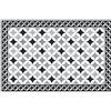 Vilber Trevi DU 05 78X120 Tappeto, Vinile, Multicolore, 78 x 120 x 0.22 cm