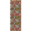 Vilber Kilim.2578 DU 01 Tappeto, Vinile, Multicolore, 78 X 225