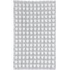 Kleine Wolke Tappeto da Bagno Merida, 60 x 100 cm, Grigio Argento