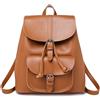 Rullar Impermeabile Zaini Casual Borse a Zainetto Pelle Sintetica Scuola di Zaino Studenti Zaini per Borse da Viaggio a Spalla Borse a Tracolla da Donna Ragazze Backpack Shoulder Bag Nero