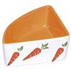 Nobby Ciotola Quadrata in Ceramica per roditori, 9 x 9 x 4 cm, 0,1 l, 1 Pezzo