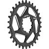 FUNN Solo DX Pignone Narrow Wide per Catena a 9 10 11 12 velocità, Adatto per Guarnitura con Interfaccia Direct Mount SRAM, Offset di 3mm, Pignone per Catena a Singola velocità (28 Denti, Rosso)