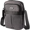 Lightpak Borsa Messenger, Grau (grigio) - 46164