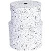 Bigso Box of Sweden Scatole portaoggetti - Scatole rotonde con coperchio in carta e cartone - Contenitori cartone rotondi per vestiti, giocattoli e altro - Set da 2 - nero maculato