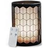 ZEN ARÔME Zen'Aroôme Diffusore di Olio Essenziale Verone - Diffusore Ultrasonico Aromaterapia a Freddo - Diffusore Elettrico Profumo Casa con Telecomando - Illuminazione LED Effetto Candela - Metallo e Vetro