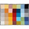 Kleine Wolke Tappeto da Bagno 8821148693 Cubetto poliacrilico, Multicolore, 85 x 145 x 3 cm