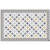 Vilber Trevi DU 06 78X120 Tappeto, Vinile, Multicolore, 78 x 120 x 0.22 cm
