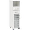 Schildmeyer Niko mobile medio 105650, bianco, 30,3/32,6/110,5 cm