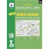 Monti Raffaele Monte Nerone. Apecchio, Mercatello sul Metauro, Piobbico, Pianello 1:25.000