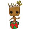 FUNKO POP GUARDIANS OF THE GALAXY HOLIDAY DANCING GROOT SNOW LE FIGURE NEW!
