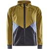 Craft Core Glide Hood Softshell Jacket Giallo,Nero S Uomo