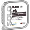 Drn - SOLO Vaschetta Monoproteica per Cani e Gatti - Bufalo - 100 gr