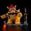 GEAMENT Set di Luci LED Compatibile Con LEGO Il Potente Bowser (The Mighty Bowser) - Kit Di Illuminazione per Super Mario 71411 Modello da Costruire (Modello di mattoncini non incluso)