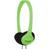 Koss KPH7G Cuffie portatili On-Ear con fascia regolabile - Verde