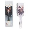 Harry Potter Spazzola per Capelli, Pettine di Hogwarts, Accessori per Capelli Ragazze, Spazzola Districante, Spazzola Antistrappo, Regalo per Ragazze, Adolescenti e Donne (Grigio)