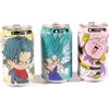 PRL) DRAGON BALL OCEAN BOMB LATTINE 3 TINS 330 ML BUU VEGITO FUTURE TRUNKS
