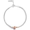 Olivia Burton Braccialetto a Catena da Donna Collezione 3D BEE in Acciaio Inossidabile con un Charm - OBJ16AMB72