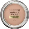 Max Factor Miracle Touch, Fondotinta Coprente con Acido Ialuronico, 070 Natural, 12 ml