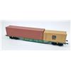 ACME 40416 Carro Sgnss STB, livrea verde con container HC 40ft TAL + 20ft MSC