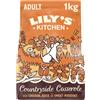 Lily's Kitchen Con ingredienti naturali Cibo secco per cani adulti Ricetta senza cereali con pollo e anatra Sacco da 1kg