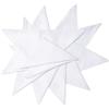 Dudu N Girlie fogli 100% cotone satin Border fazzoletti, pezzi