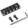 ACEXIER 2 Pollici di Ricambio 5 Slot Picatinny Weaver Rail per KeyMod Handguard Scope Mount Base Airsoft Fucile Accessori da Caccia Guida in Alluminio