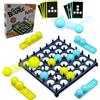 Ockyunoo Bounce off Game, Giocattoli con Palline per Bambini, Giocattoli Educativi per Bambini, Giocattoli Educativi Multiplayer, Divertente Gioco Di Famiglia per 2-4 Giocatori, Giocattoli Educativi