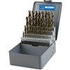 KRINO 1155412 HSS-CO Set 49 Pezzi Punte rettificate Cobalto per Acciaio Inox