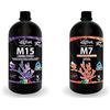 Haquoss M15 Coral Food Soluzione Nutritiva per Coralli e Animali Filtranti, 1000ml & M7 Trace Elements Concentrato di Oligoelementi per Acquari di Barriera, 1000ml