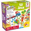 Liscianigiochi Lisciani - Cofanetto 50 Giochi - Penna parlante, Giochi educativi elettronici - Numeri, Forme e Colori, per Bambini dai 3 ai 6 Anni - Carotina