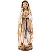 DRW Statuetta vergine di Lourdes in resina dipinta a mano 13 cm