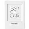 Cool Factory | A3 City Poster | carta da 250 gr. | quadro per soggiorno e camera da letto | ampia scelta di motivi | poster minimalista | idea regalo perfetta