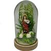 DRW San Pancrazio in cupola Fanal Cristallo Figura Resina Dipinta a Mano 11x20 cm