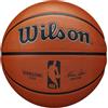 Wilson Pallone da Basket NBA AUTHENTIC SERIES OUTDOOR SZ7, Utilizzo Outdoor, Gomma Tackskin, Misura 7, Marrone