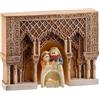 DRW Mistero Belen Alhambra Granada Resina Dipinto a Mano 9,5 x 7,5 cm