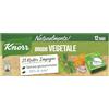 Knorr Brodo Vegetale Naturalmente!, Dadi di Brodo con -35% di Sale*, Basso Contenuto di Grassi, Senza Glutine, Coloranti e Conservanti, Ideale per Dieta Povera di Sodio, 12 Dadi