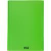 GielleService Cartella MKtape con 60 portadocumenti Formato Folio Colore VERDE